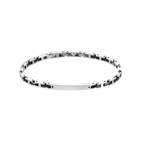 Bracciale Zancan Uomo Hi Teck in Acciaio UHB085 - UHB085